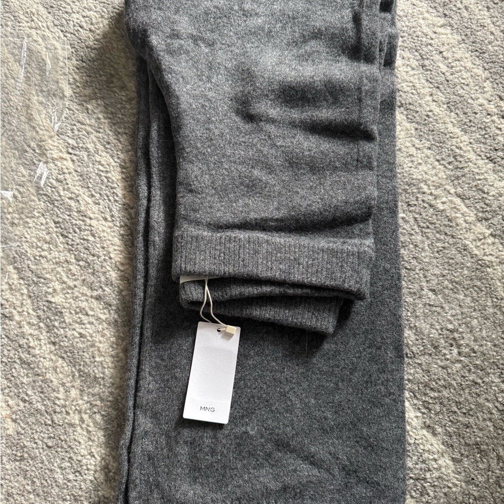 Mango Women PANTS size S color grey - Picture 6 of 8